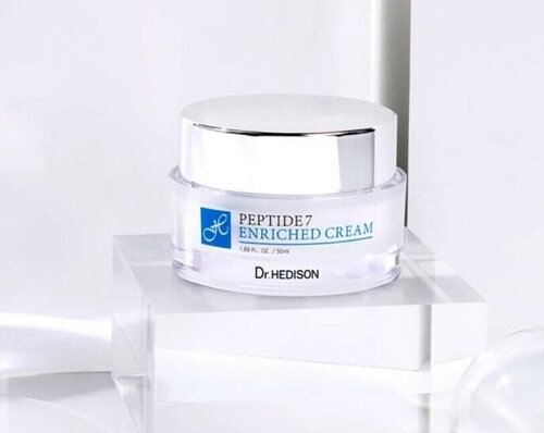 Пептидный крем для лица Dr.Hedison Peptide7 Enriched cream, 50 мл