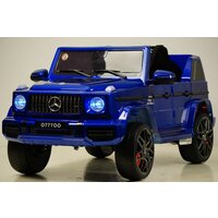 RiverToys Детский электромобиль Mercedes-AMG G63 (O777OO) синий глянец