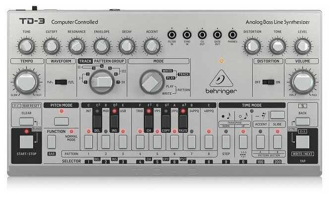 Синтезатор басовый аналоговый BEHRINGER TD-3-SR