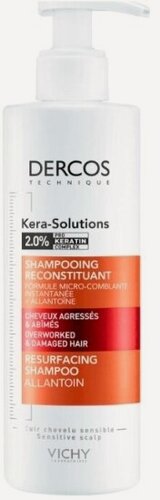 Изображение товара Шампунь для волос Vichy Kera-Solutions, с комплексом про-кератин, реконструирующий поверхность волос, 250 мл