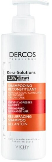 Шампунь для волос Vichy Kera-Solutions, с комплексом про-кератин, реконструирующий поверхность волос, 250 мл