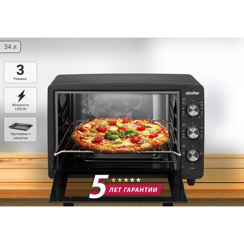 Мини-печь Simfer M3416, черный