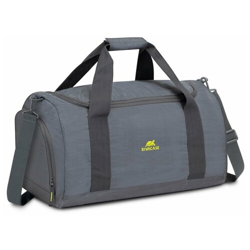 фото Rivacase 5542 grey / лёгкая складная дорожная сумка, 30л