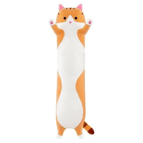 Мягкая игрушка «Кот Батон», цвет рыжий, 70 см кот батон багет длинный кот кот валик 60 см розовый