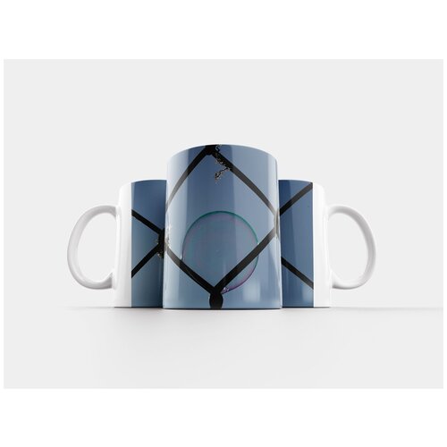 фото Кружка "изгородь, зима, мыльный пузырь" 320 мл lotsprints