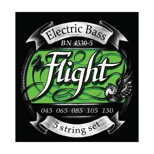 фото Струны для бас-гитары flight bn4530-5