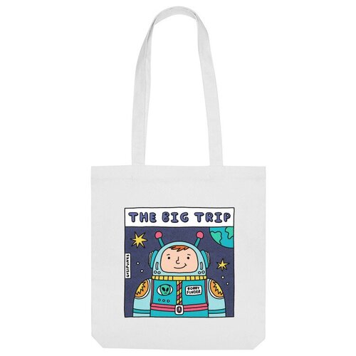 фото Сумка шоппер us basic, белый