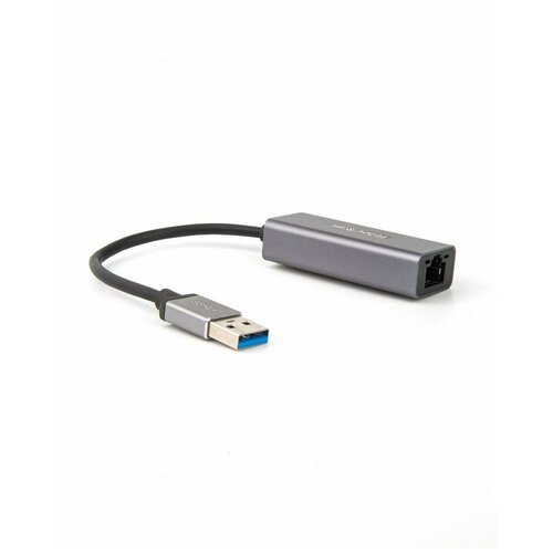 Кабель-переходник Telecom USB 3.0 /Am - LAN RJ-45 Ethernet 1000 Mbps, Aluminum Shell TU312M