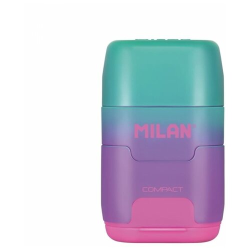 Ластик-точилка Milan Compact Sunset каучуковый 67x40x25 мм, 1226650 ластик точилка milan compact sunset каучуковый 67x40x25 мм 1226650