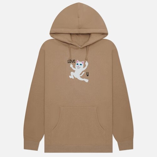 Толстовка RIPNDIP, размер XL, коричневый