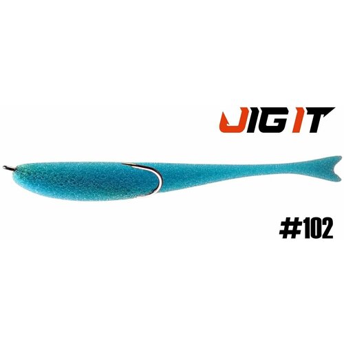 Поролоновая Рыбка Jig It Пакет 4 шт 160 мм Цвет 102 396₽