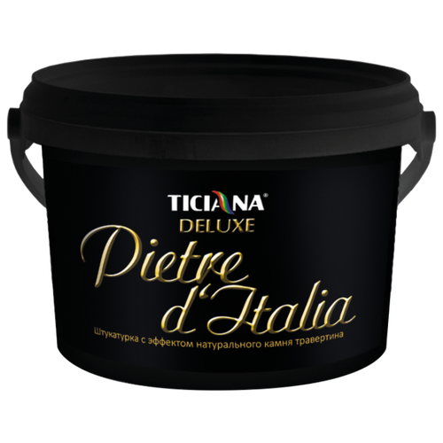 Pietre dItalia - штукатурка с эффектом натурального травертина TICIANA DELUXE (Артикул: 4300007536; Фасовка = 0,45 л)