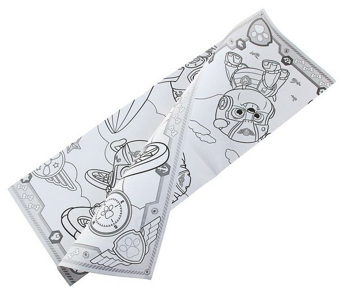 Книжка-раскраска Paw Patrol Самая большая раскраска (красная) 0+ - фото №9