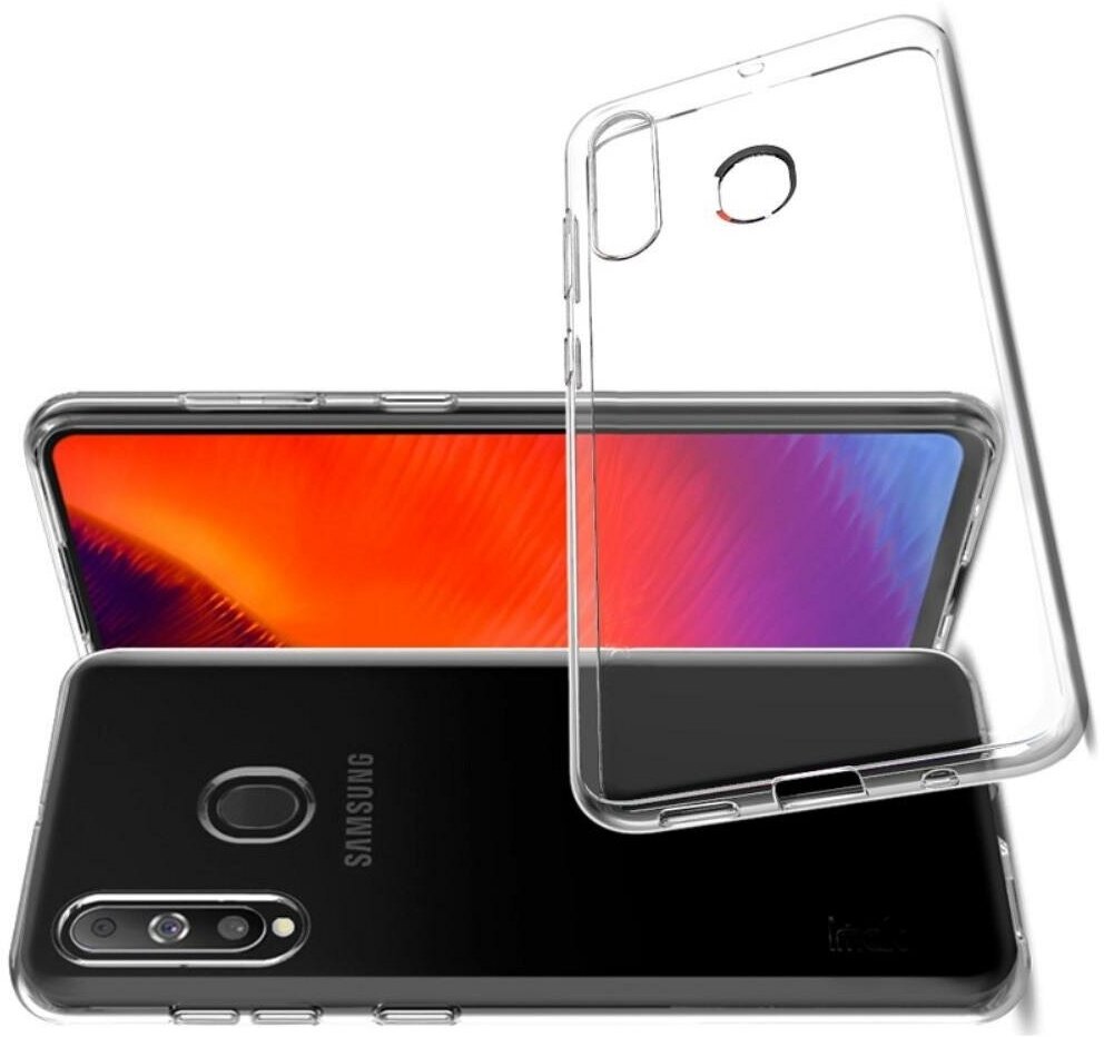 Чехол-накладка для Samsung SM-A606 Galaxy A60 (Галакси А60) силикон прозрачный