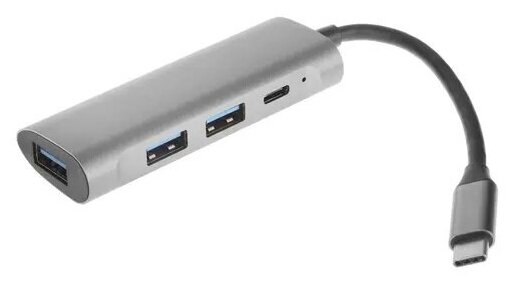 Хаб USB Type-C 1 x USB 3.0 + Type-C + 2 x USB 2.0 | ORIENT CU-325