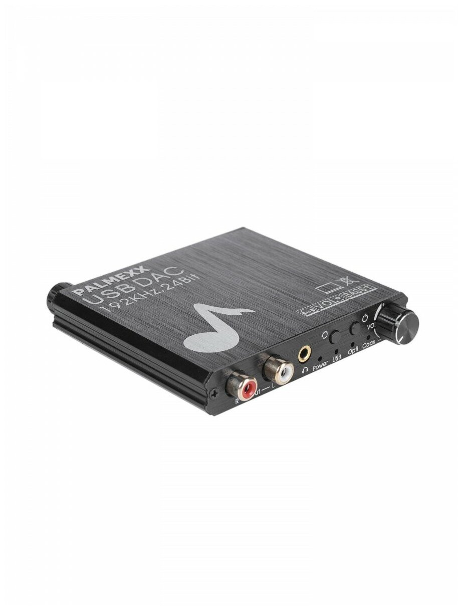Цифро-аналоговый преобразователь PALMEXX 192KHz 24Bit с регулировкой громкости внешняя звуковая карта AY107