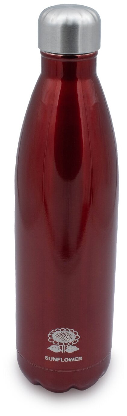 Термо-бутылка SUNFLOWER, SVK750R, 0.75 л - фотография № 1