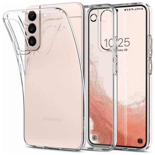 чехол spigen liquid crystal для samsung galaxy s22 ultra acs03912 Защитный чехол Spigen Liquid Crystal для Samsung Galaxy S22 CRYSTAL CLEAR ACS03984