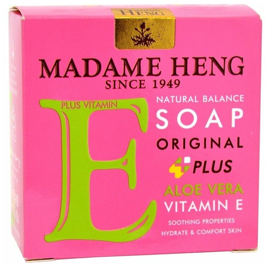 Мыло "Мадам Хенг" с алое вера и витамином Е, 150 гр