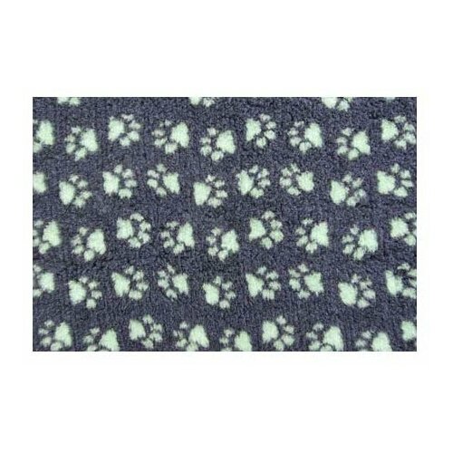 ProFleece коврик меховой 1х1,6 м угольный/мята