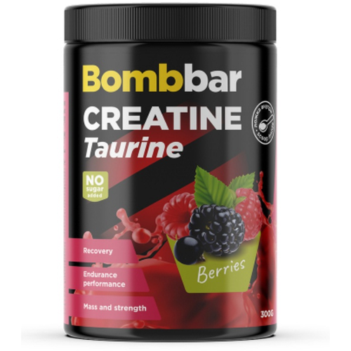 Bombbar Pro Creatine Taurine / Коктейль Креатин + Таурин, порошок 300г