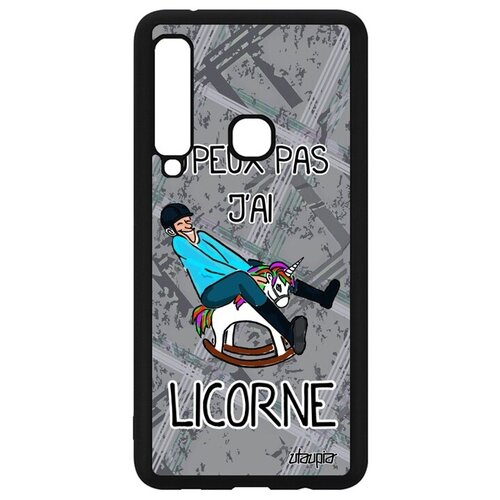 фото Красивый чехол для мобильного // galaxy a9 2018 // "не могу - у меня единорог!" картинка повод, utaupia, серый