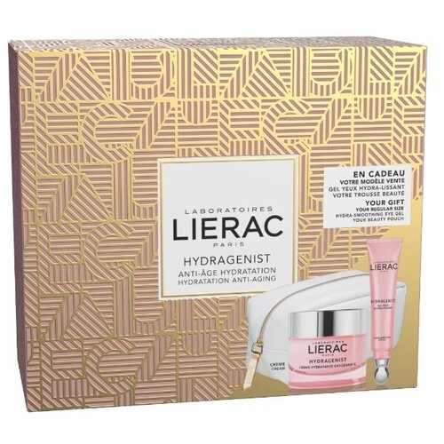 Lierac Hydragenist набор Крем кислородный увлажняющий 50 мл + Гель для контура глаз 15 мл, 1 уп.