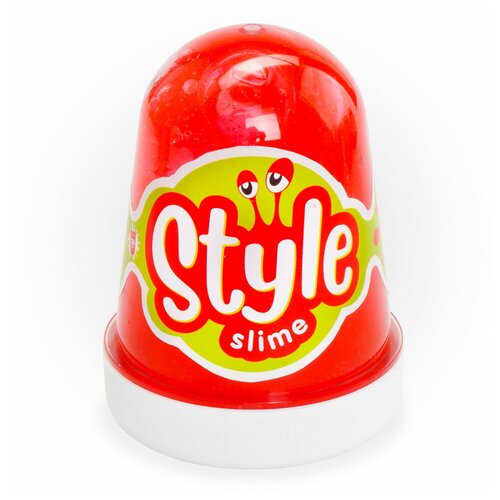 Слайм LORI Style Slime, Красный с ароматом клубники, 130мл., 1 шт