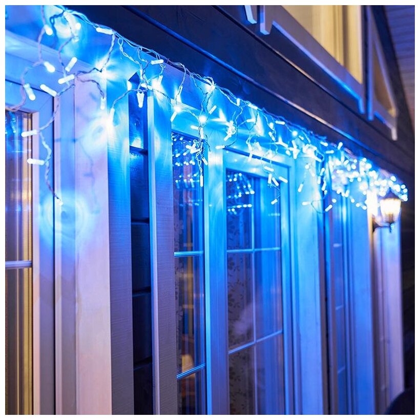 Гирлянда Neon-Night Айсикл 4.8x0.6m 152 LED Blue 255-136-6