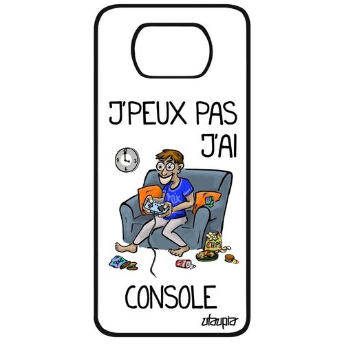 фото Чехол для смартфона // xiaomi poco x3 // "не могу - у меня приставка!" крутой консоль, utaupia, черный
