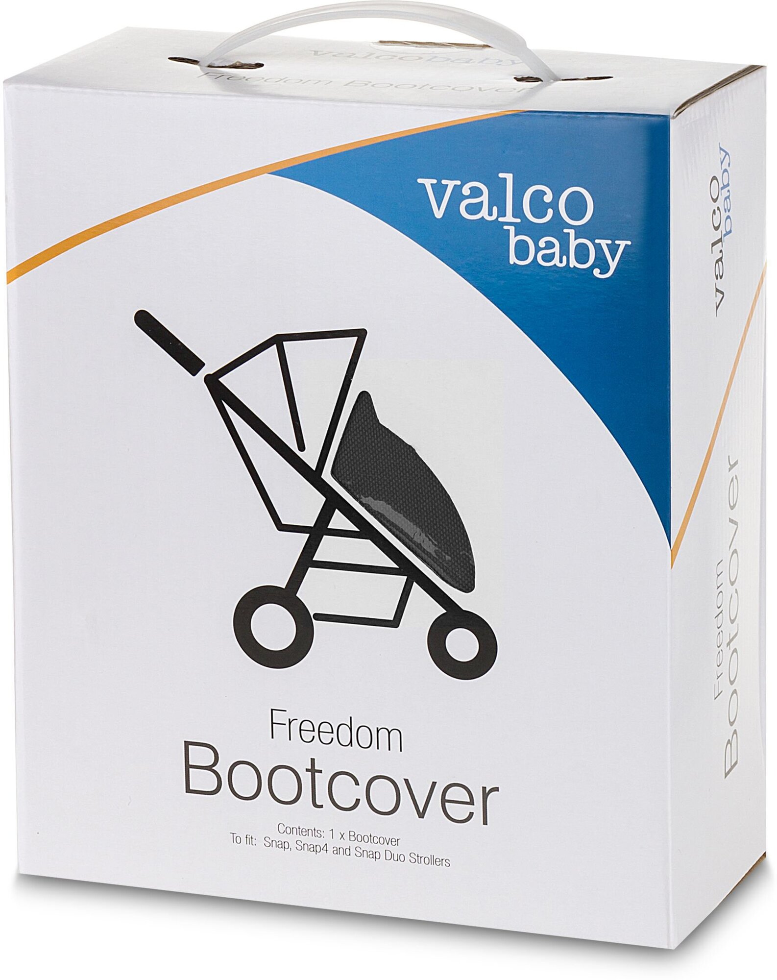 Накидка на ножки Valco baby Boot Cover Snap Duo / цвет: Coal Black