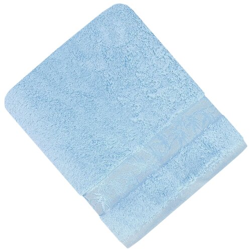 фото Полотенце марсель голубое бамбук 70%/тенсель 30%, 100х145, голубой tana