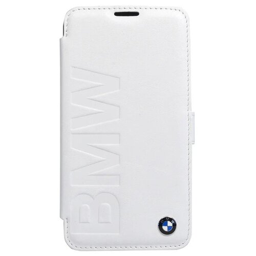 BMW для Galaxy S5 Logo Signature Booktype White