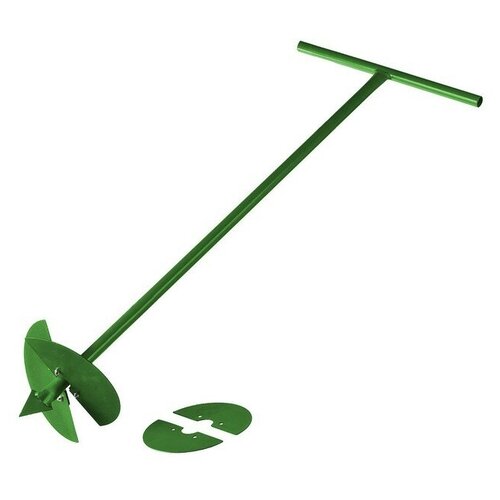 Росток Бур садовый ручной, со сменными ножами: d = 150 мм, d = 200 мм, L = 1 м бур 350мм ручной садовый