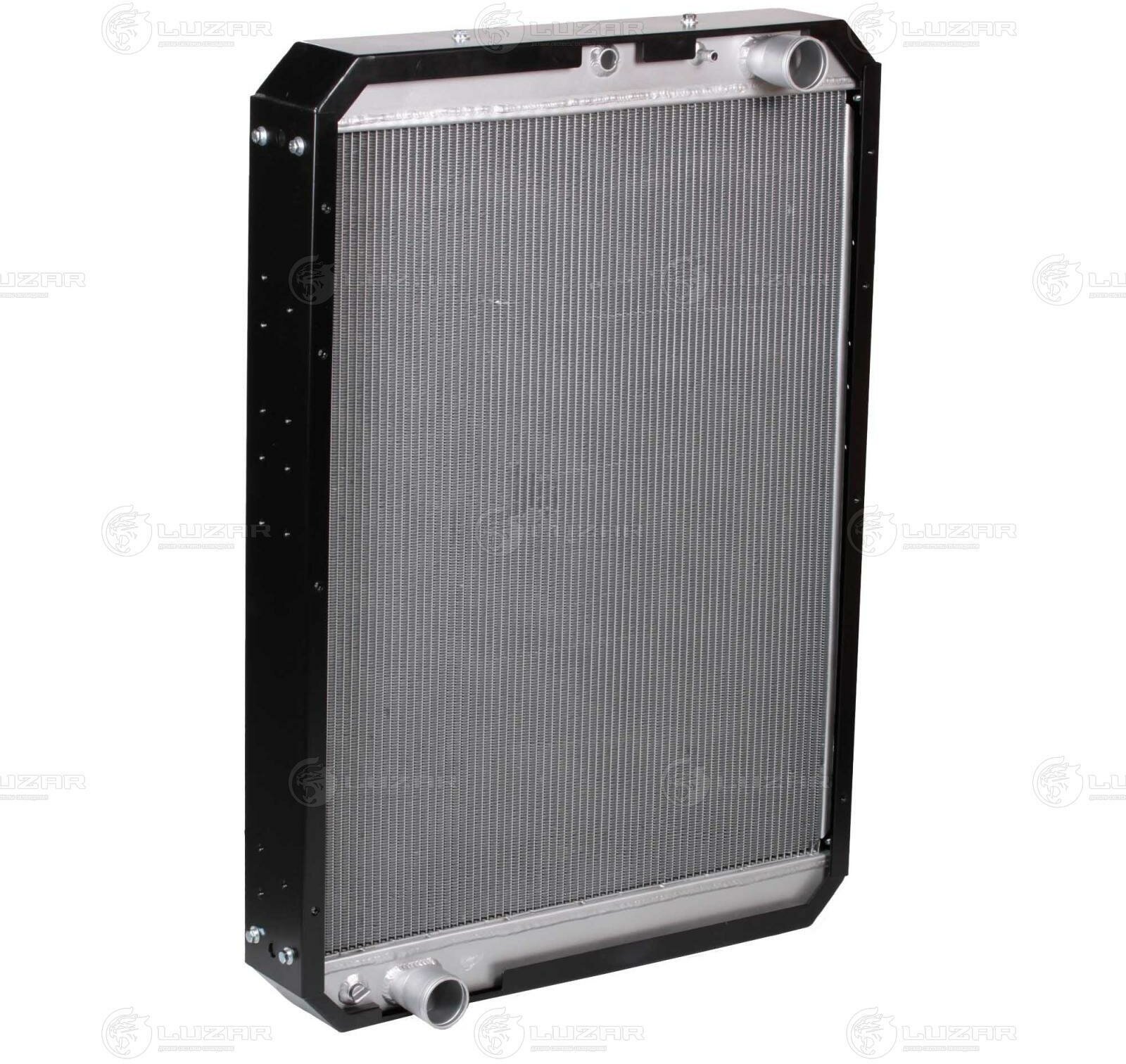 Радиатор охлаждения алюм. для автомобилей КАМАЗ 6520 (Heavy Duty) (повышенная теплоотдача, сердцевина 76мм) (LRc 07650) Luzar