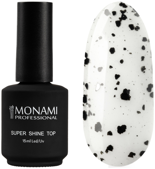 Monami Верхнее покрытие Super Shine Top Marble, marble, 15 мл