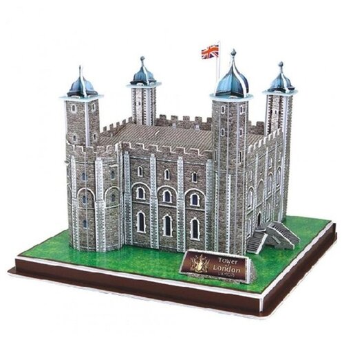 Конструктор пазл 3D макет Лондонский Тауэр 40 деталей