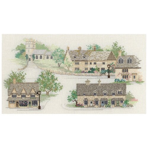 фото Набор для вышивания cotswold village derwentwater designs