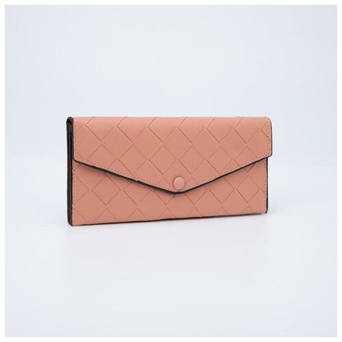 фото Кошелёк на кнопке, цвет розовый