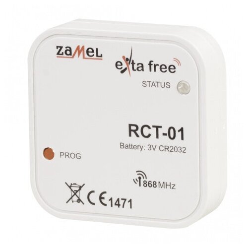 Zamel Extra Free Встраиваемый радиодатчик температуры арт RCT-01 513000₽