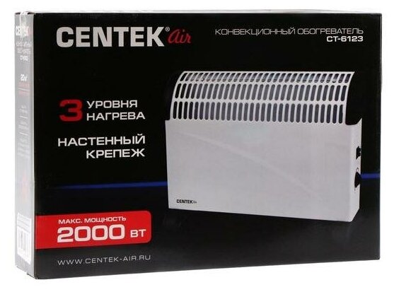 Обогреватель Centek CT-6123, конвекторный, 2000 Вт, 20 м² - фотография № 6