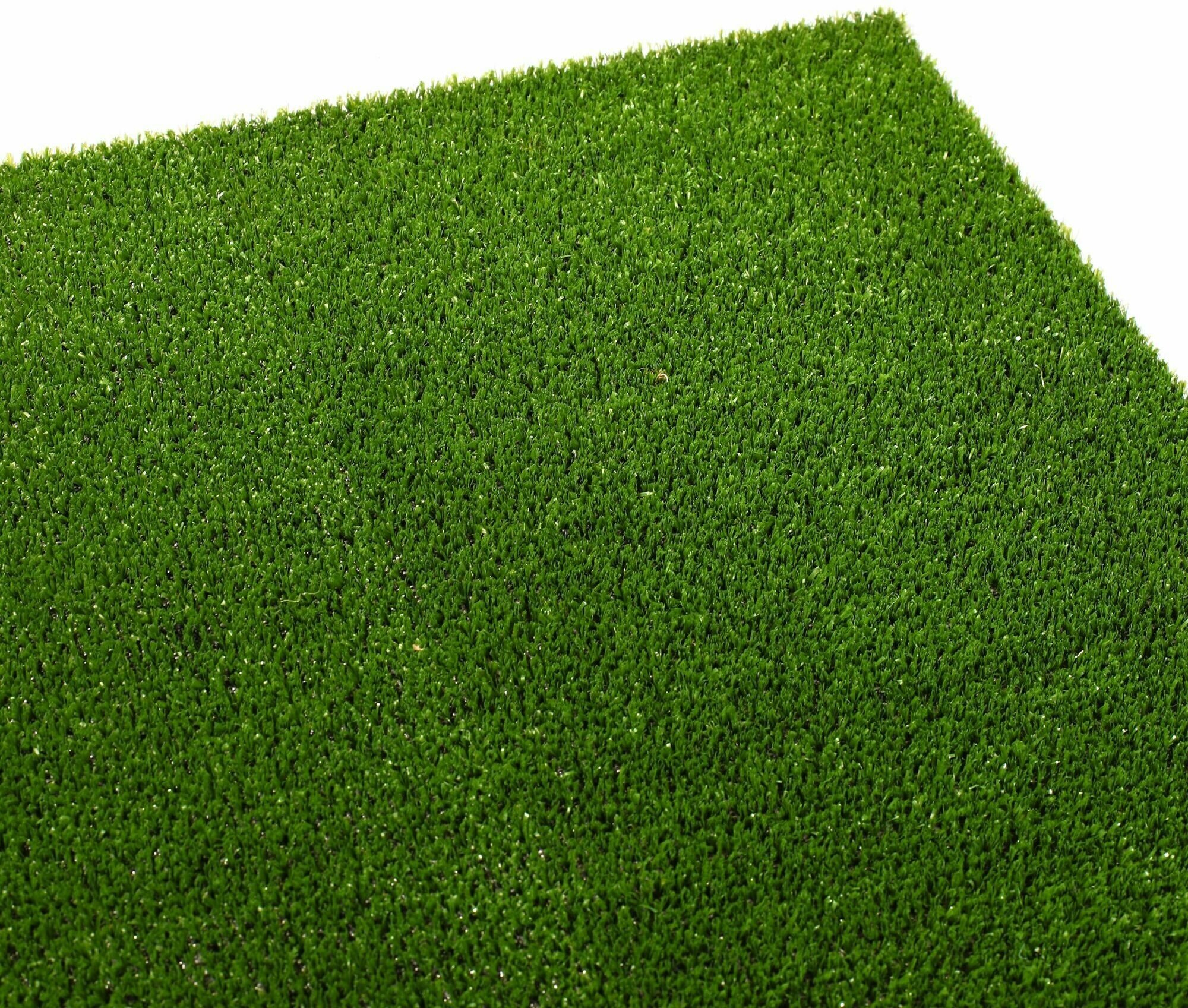 Искусственный газон 2х1,2 м в рулоне Premium Grass Nature 7 Green, ворс 7 мм. Искусственная трава. 4786393-2х1,2 - фотография № 4