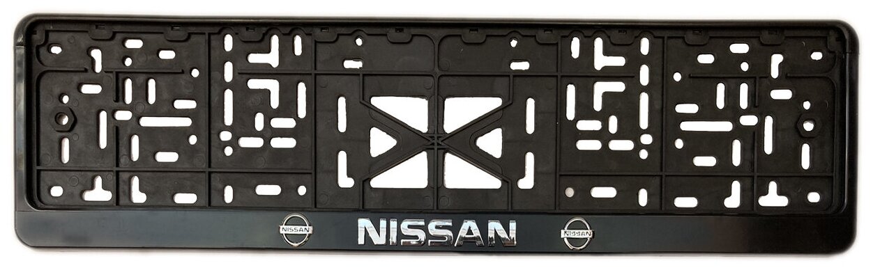 Рамка номерного знака для автомобиля NISSAN