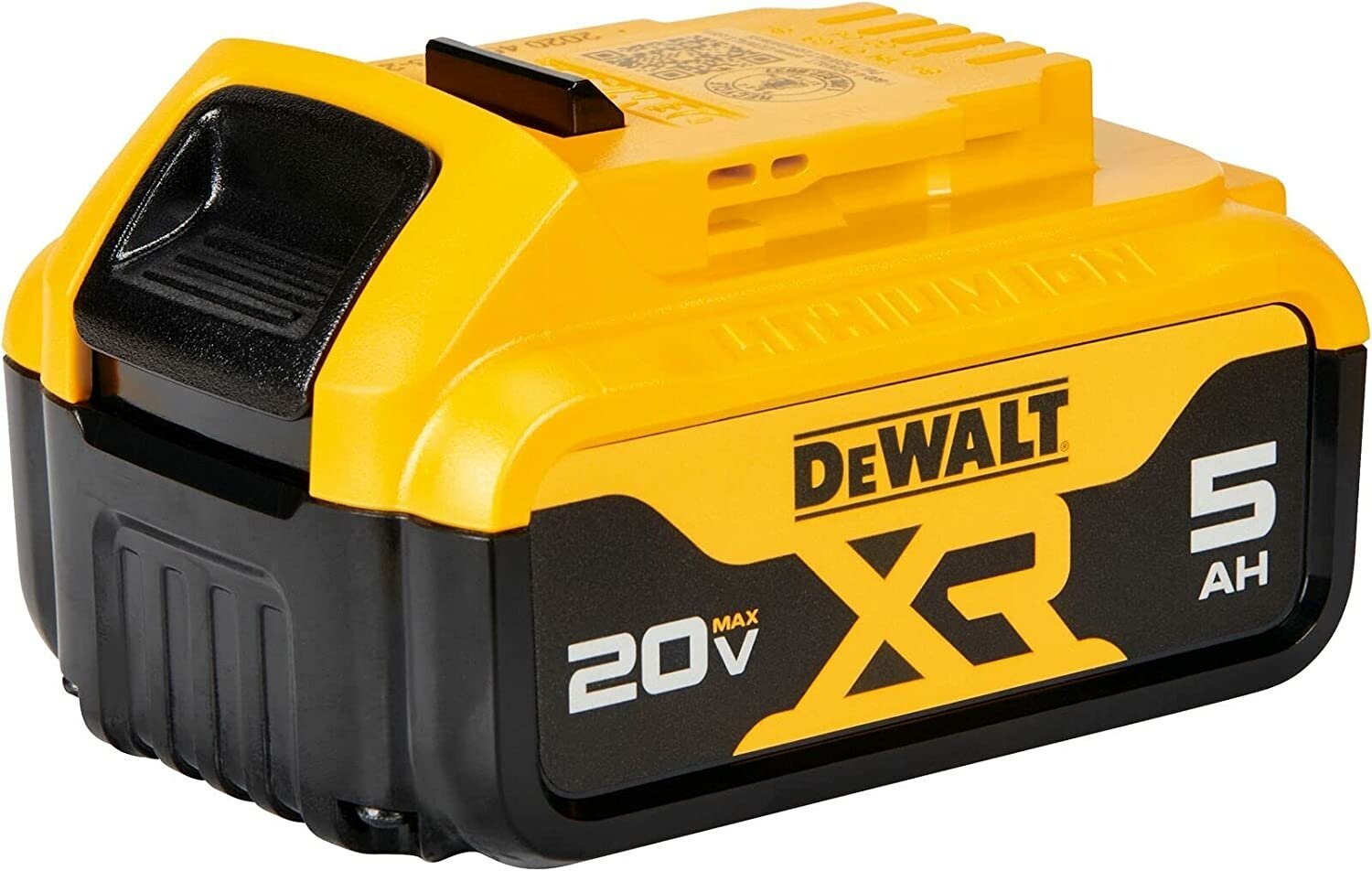 Литий-ионный аккумулятор DeWalt DCB205 20V MAX XR, 3-LED светодиодная система 5Ah(сборка Мексика/США!)