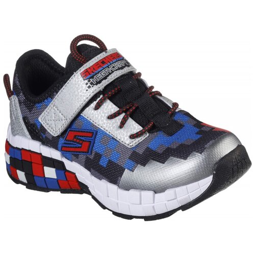 фото Кроссовки skechers 400000l-bksr mega-craft для мальчика, цвет синий/черный, размер 33