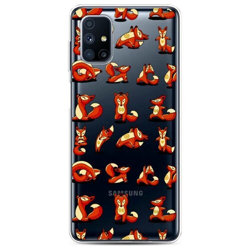 фото Силиконовый чехол "лисья йога" на samsung galaxy m31s / самсунг галакси m31s case place