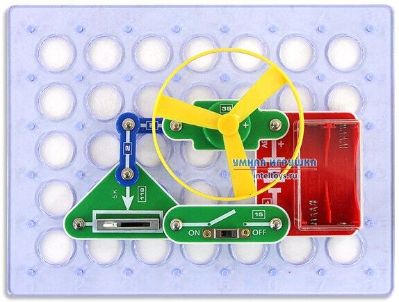 Электронный конструктор Знаток Свет и цвет 24 схемы - фото №18