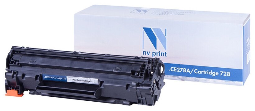Картридж совм. NV Print CE278A/Cartridge 728 черный для HP LJ Р1566/Р1606W/M1536dnf, Canon 4410
