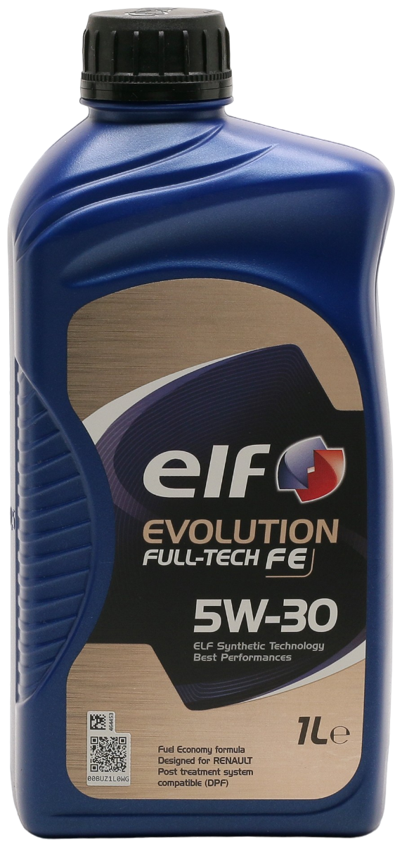 Синтетическое моторное масло ELF Evolution Full-Tech FE 5W-30, 1 л