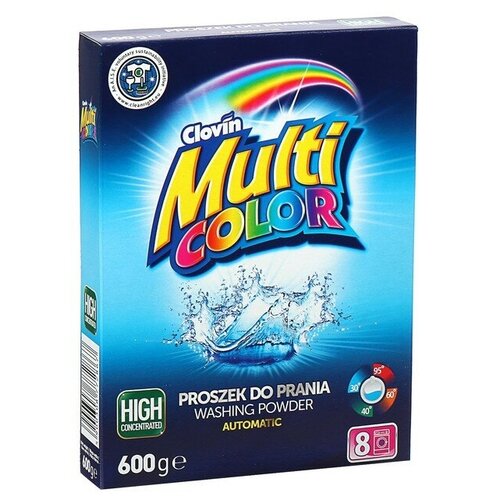 Стиральный порошок Clovin Multi Color, автомат, 600 г